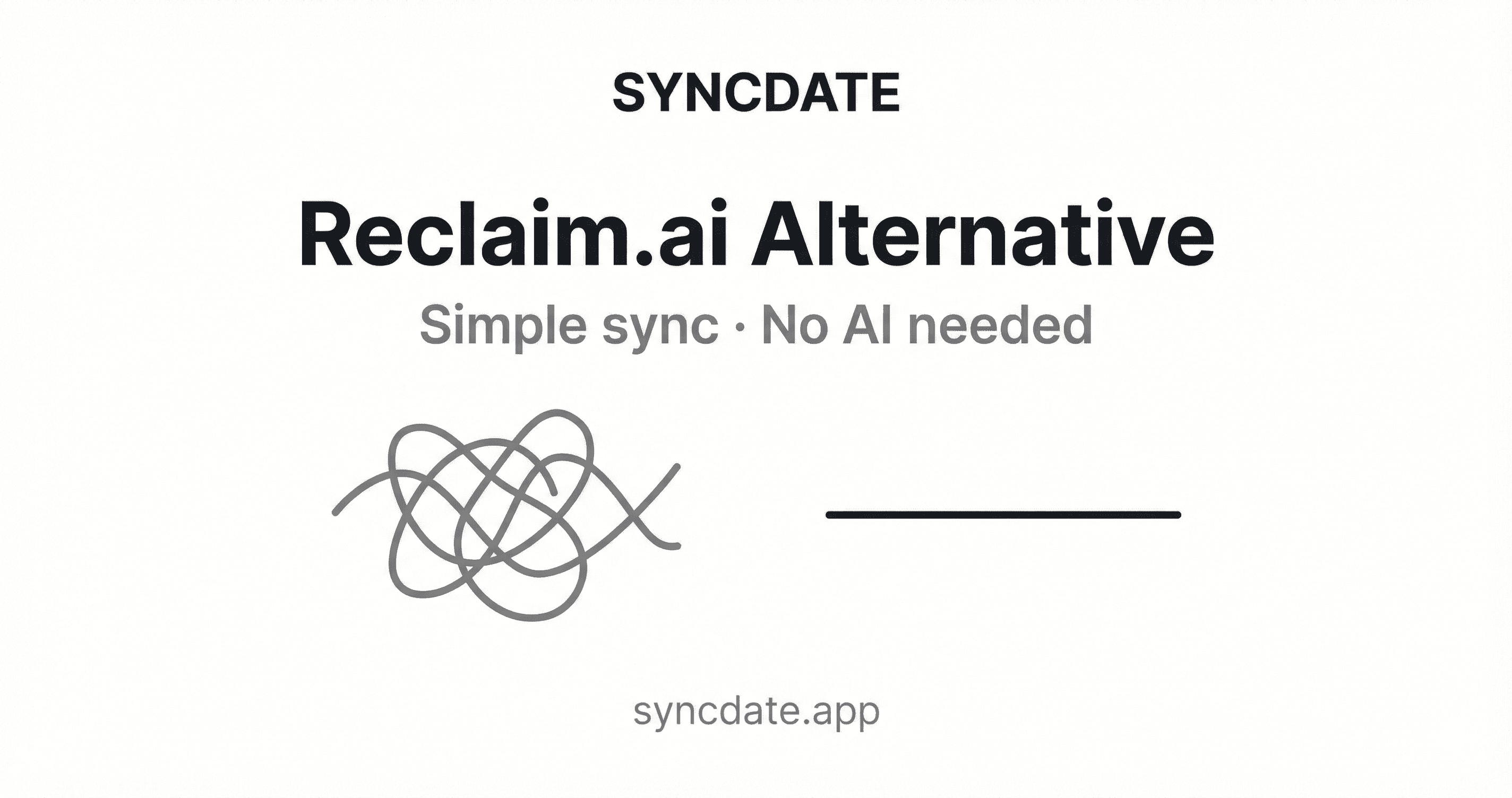 Reclaim.ai Alternatives for Pure Calendar Sync (2026)