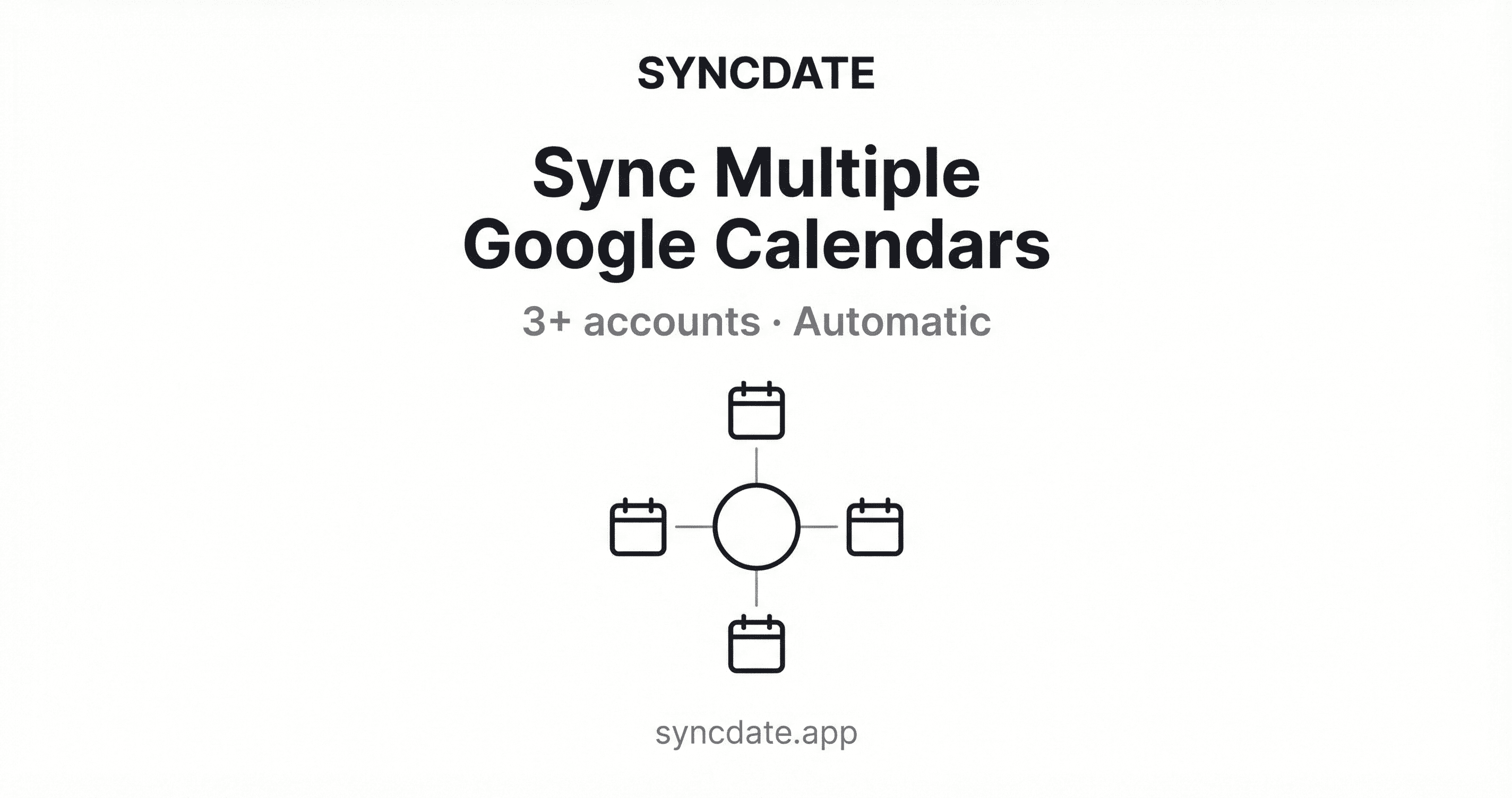 How to Sync Multiple Google Calendars Across Different Accounts (2026 Guide)