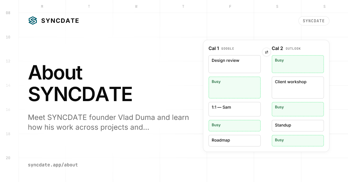 About SYNCDATE